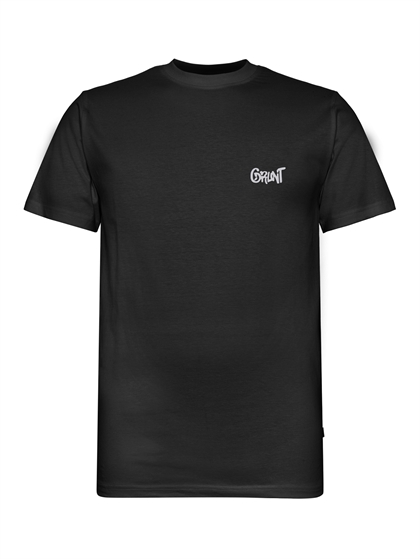 Grunt Sakra T-shirt – Cool t-shirt til drenge med stort backprint i sort 